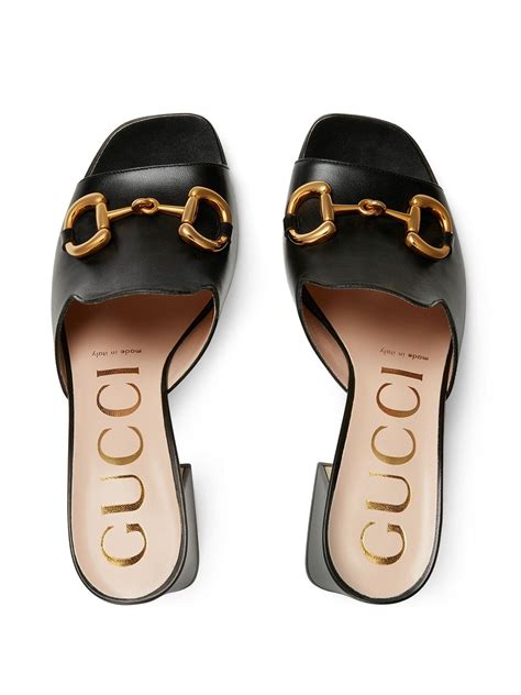 gucci horsebit open toe heels shoes stiletto mule|neiman marcus Gucci mules.